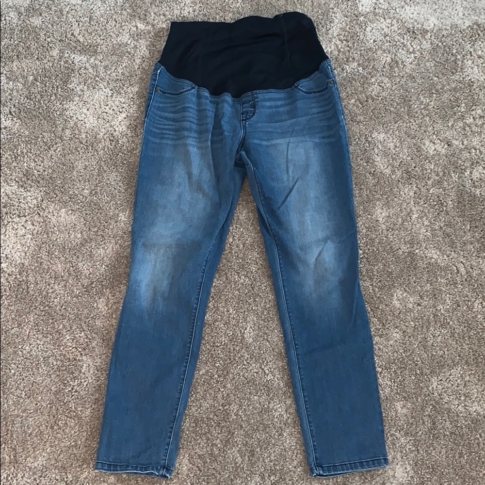 Isabel Maternity (Target) distressed jeans